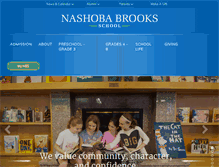 Tablet Screenshot of nashobabrooks.org